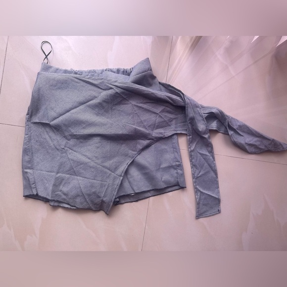 FP Movement Free People NWT Black Side Wrap Houndstooth Print Skort L - Picture 11 of 16